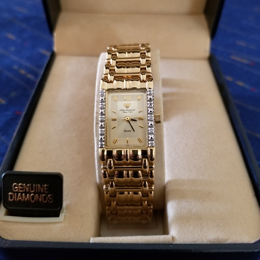 Jules Jurgensen Ladies Diamond Accented Watch